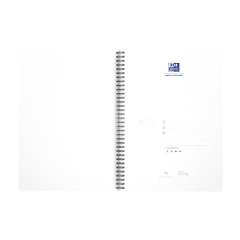 Office Urban Mix Spiralbuch - A4, 7 mm liniert, 90 Blatt, sortiert
