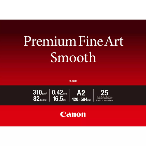 CANON FA-SM2 A2 25Sheets Premium Fine Art Smooth Paper